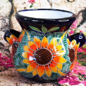 Talavera flower pot