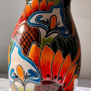 Talavera flower vase