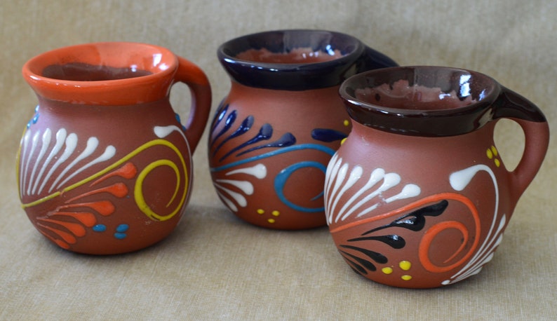 6 coffee cups/ mugs from México image 3