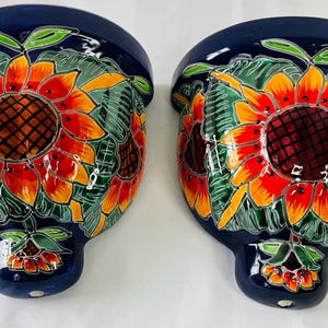 Talavera wall pot