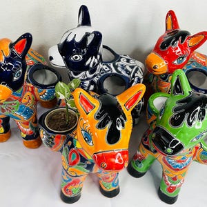 A Talavera Donkey pot.