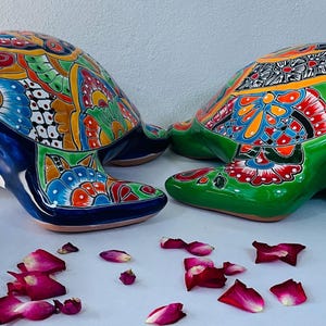 Talavera-Schildkrötentopf