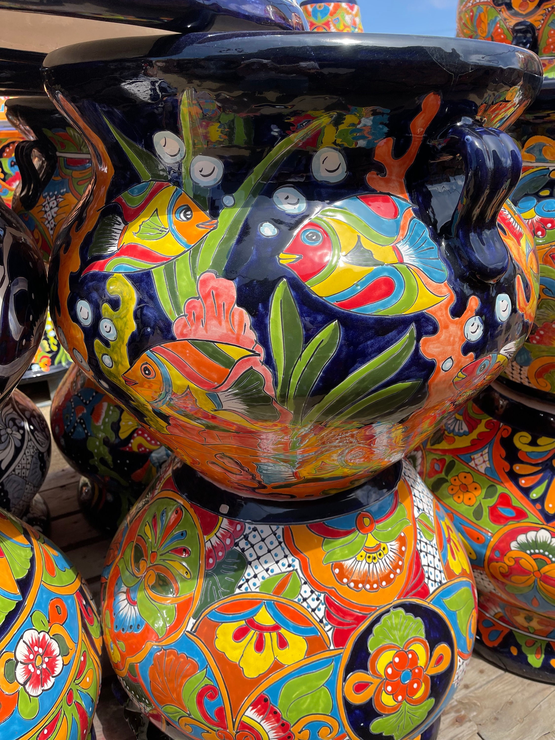 特大ミチョアカナ タラベラ - Etsy 日本