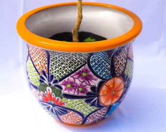 TALAVERA Bell shaped pot