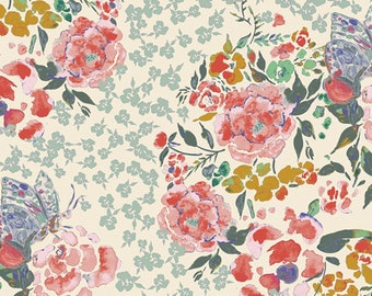 Jardin Delicate from Eve por Bari J. for Art Gallery Fabrics - Tela de medio patio