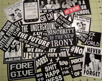 Vinyl Sticker Super Pack - All The Stickers (120+)