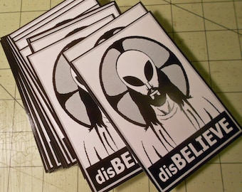 Vinyl Sticker - disBelieve Alien Savior