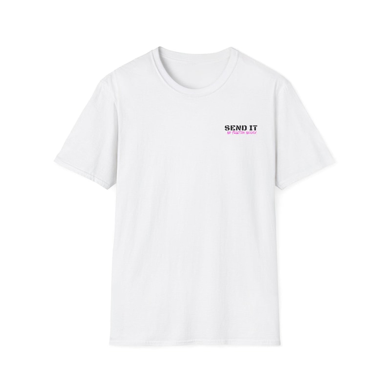 Camiseta con ilustración de coche de drifting / Gráfico "Send It Racing", estilo JDM imagen 3