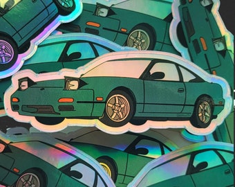 Adhesivo holográfico para Nissan 240sx