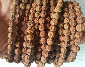 Mala beads, organic mala beads, nature nut mala beads only, 108 beads