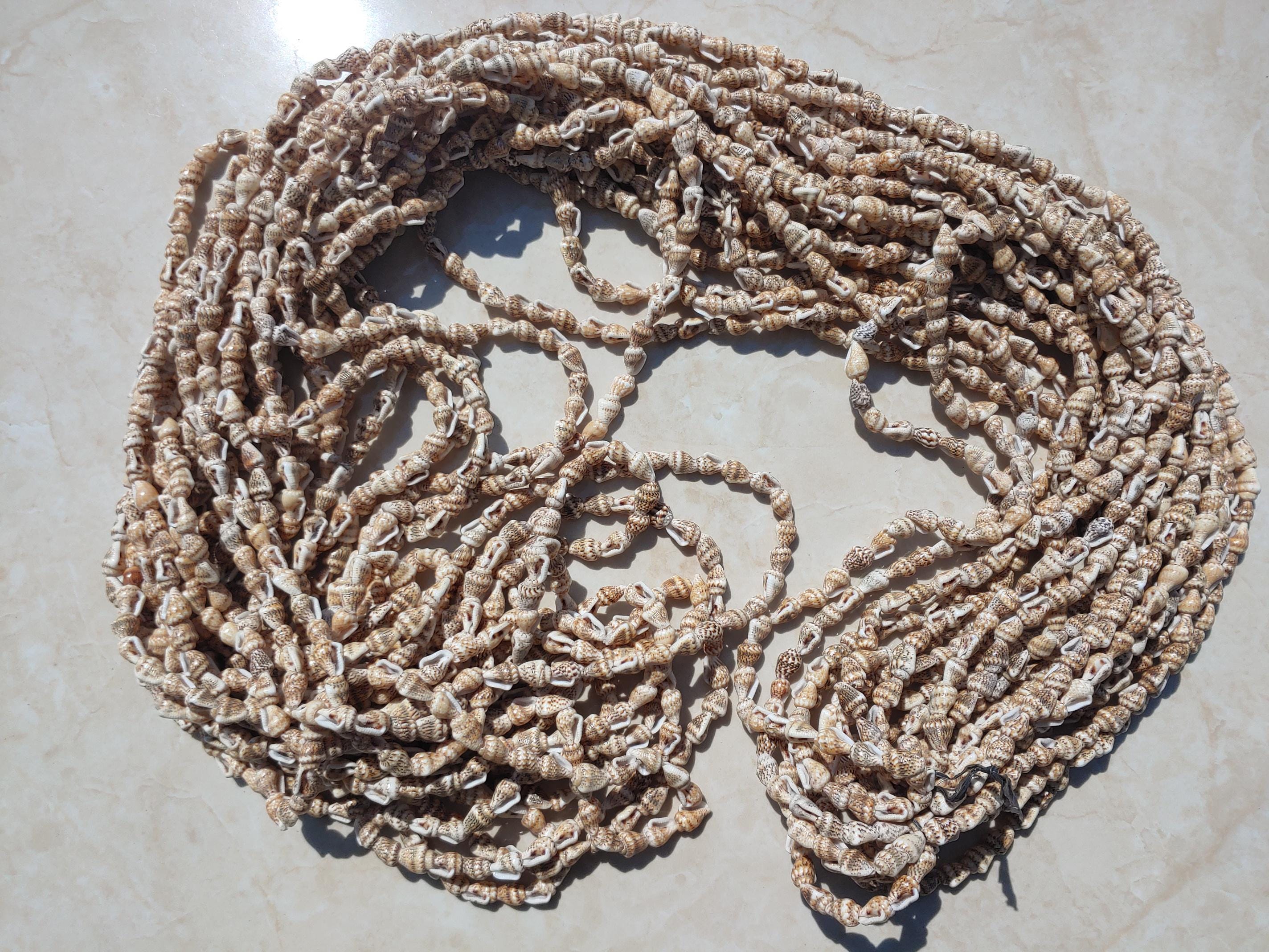 70 Inch Shell Necklace, Nature Shell Rope, Craft Shell, Shell Supplies ...