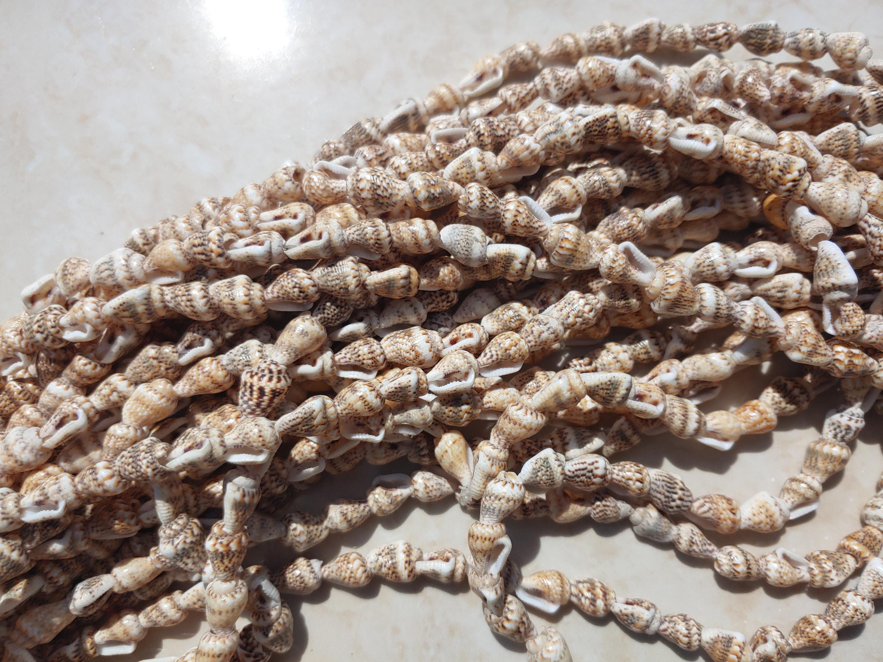 Shell Ropes 70 Inch Shell Necklace, Nature Shell Rope, Craft Shell, Shell Supplies ...
