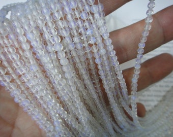 2mm opal round beads, 15.5" inch