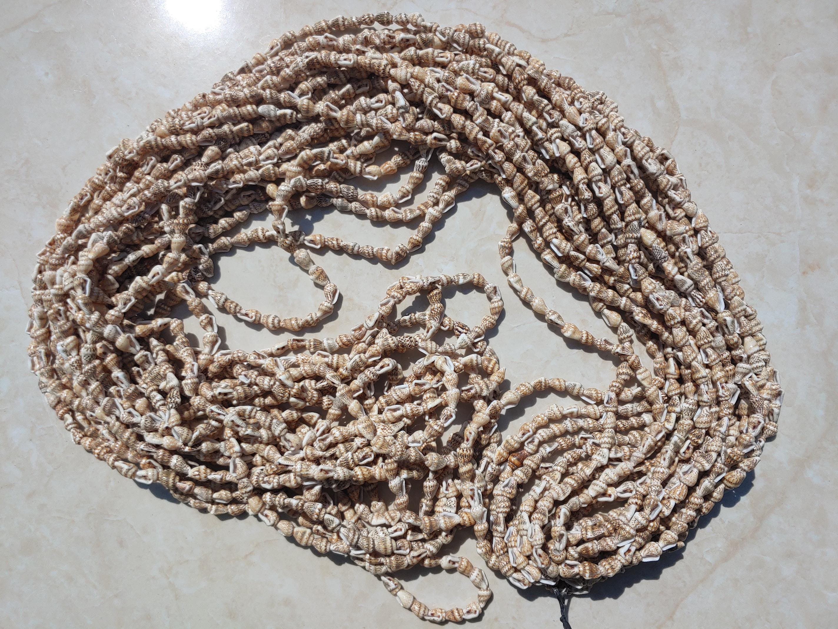 70 Inch Shell Necklace, Nature Shell Rope, Craft Shell, Shell Supplies ...
