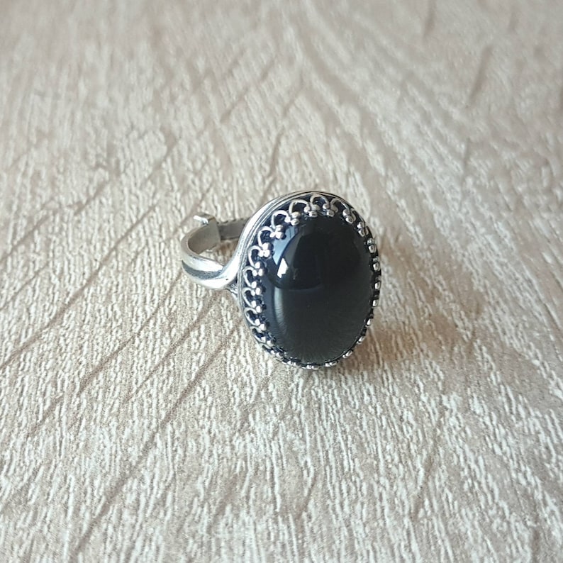 obsidian ring band obsidian ring band
