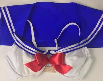 Sailor Moon Bra and Skirted Thong or Panties XS-5X 28-40 AAA-G | Etsy