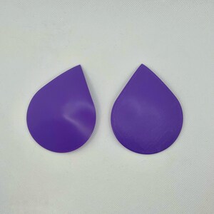 TearDrop Pastie Blanks 3D printed pasties hard base pasties image 2