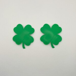 Four leaf clover Pastie Blanks 3D printed pasties hard base pasties Shamrock image 6