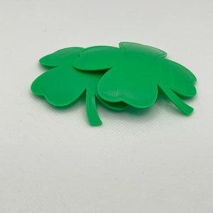 Four leaf clover Pastie Blanks 3D printed pasties hard base pasties Shamrock image 2