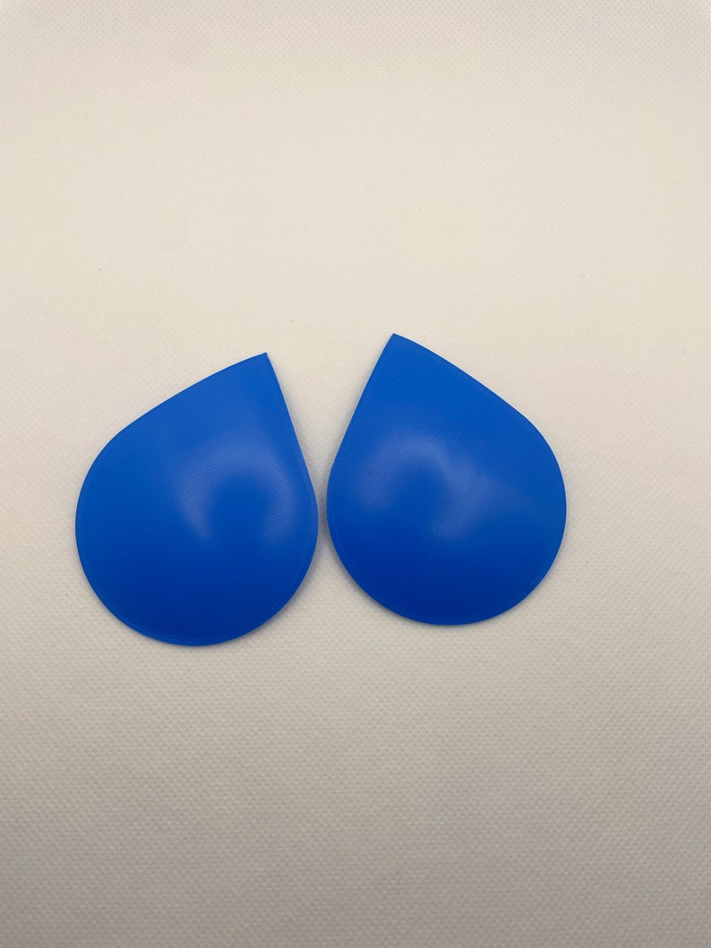 TearDrop Pastie Blanks 3D printed pasties hard base pasties image 4