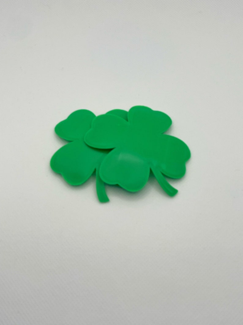 Four leaf clover Pastie Blanks 3D printed pasties hard base pasties Shamrock image 7