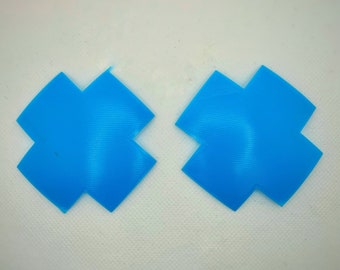 X Cross 3D printed hard base pasties custom color and size