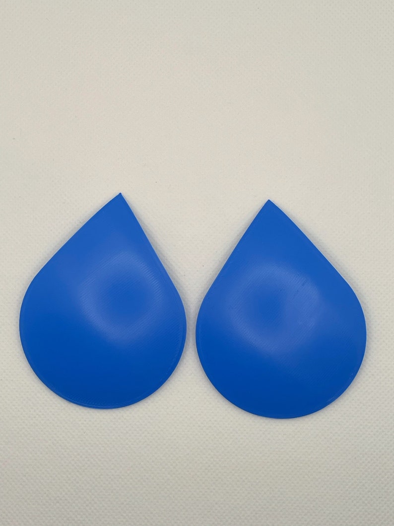 TearDrop Pastie Blanks 3D printed pasties hard base pasties image 3