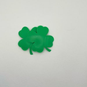 Four leaf clover Pastie Blanks 3D printed pasties hard base pasties Shamrock image 5