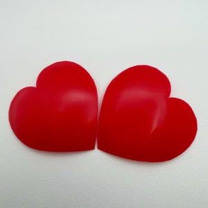 Heart Pastie Blanks 3D printed pasties hard base pasties image 3