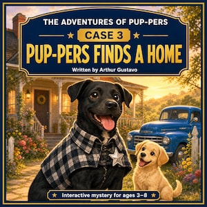Pup-Pers Finds a Home, Rescue Dog Adoption Kids Ebook, Ages 3–8