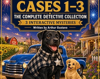 Pup-Pers Cases 1–3 Complete Kids Detective Ebook Bundle, Leeftijd 3–8