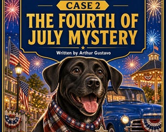 Pup-Pers Fourth of July Mystery, interactief detective-e-boek voor kinderen, 3-8 jaar