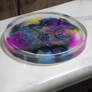 Celestial Eye Resin Coaster