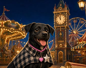 Pup-Pers Case 6 Carnival Clock Caper, Interactive Kids Detective Ebook, Ages 3-8