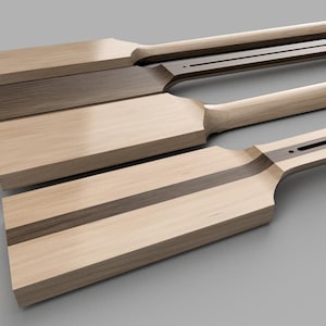 Guitar Neck Back | U6G | 27 scale | 3D CNC CAD STL File