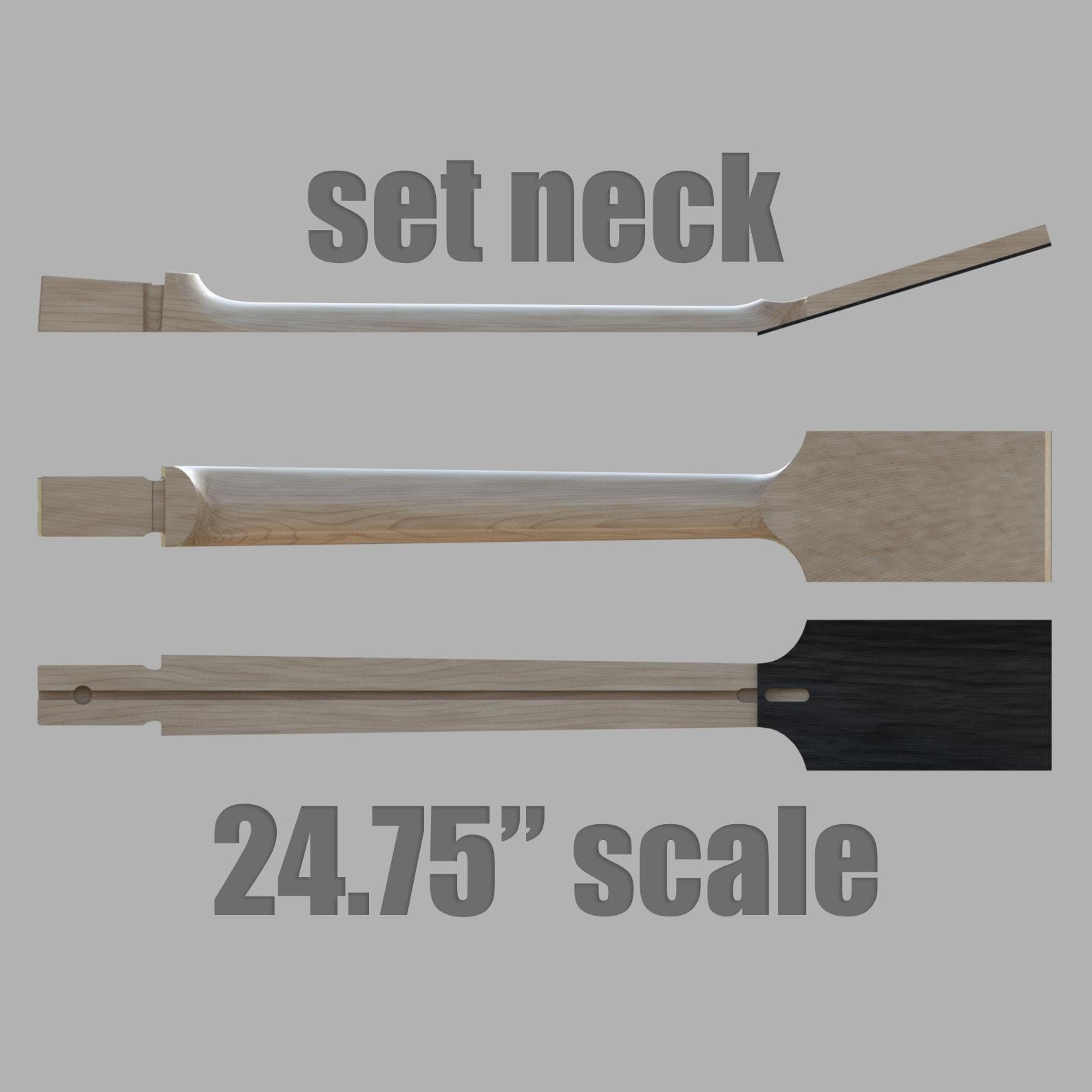 Neck Solidworks Set Neck Neck Back | 3D CAD Model (STEP F3D Fusion 360) | 24.75