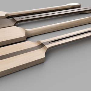 Guitar Neck Back | U6G | 25.5 scale | 3D CNC CAD STL File