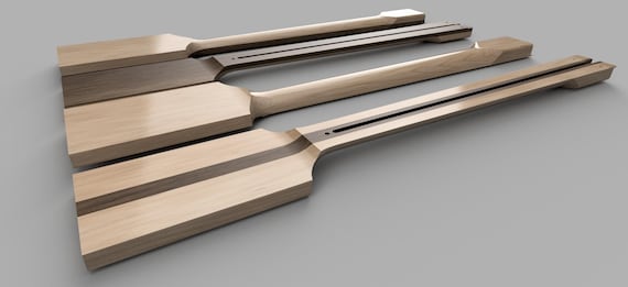 Guitar Neck Back U6G 25.5 Scale 3D CNC CAD STL File Etsy