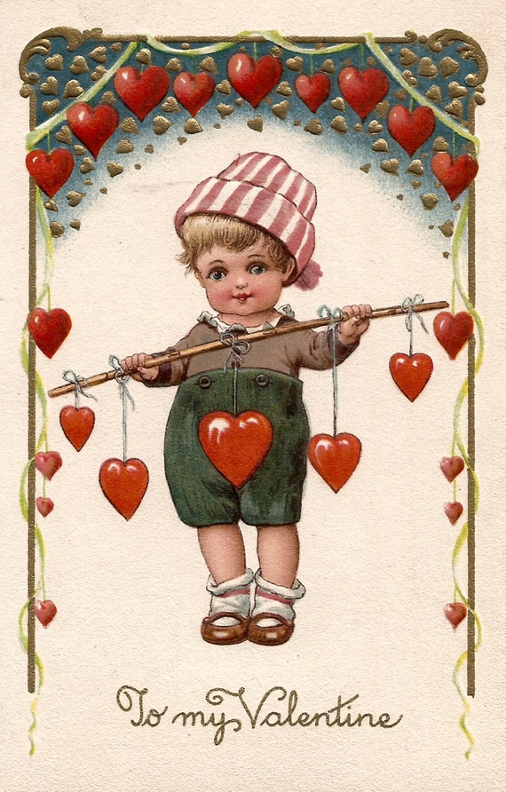 11 Gorgeous Vintage Valentine's Day Cards