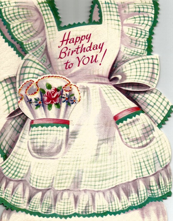 Tablier Vintage Avec Poches Joyeux Anniversaire Carte De Voeux Etsy Tablier Vintage Avec Poches Joyeux Anniversaire Carte De Voeux Etsy