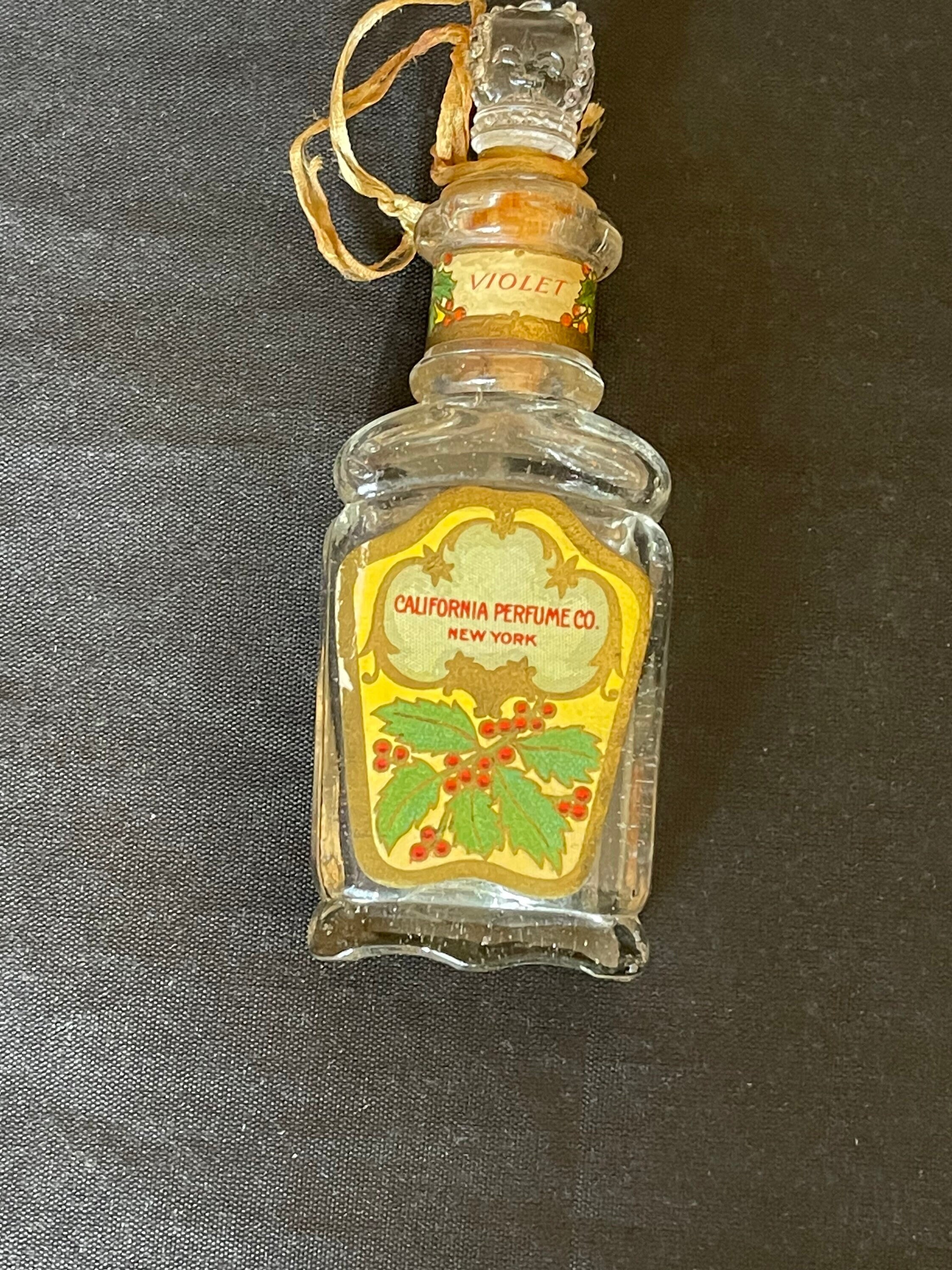 Vintage Violet California Perfume Co. Bottle New York | Etsy Denmark