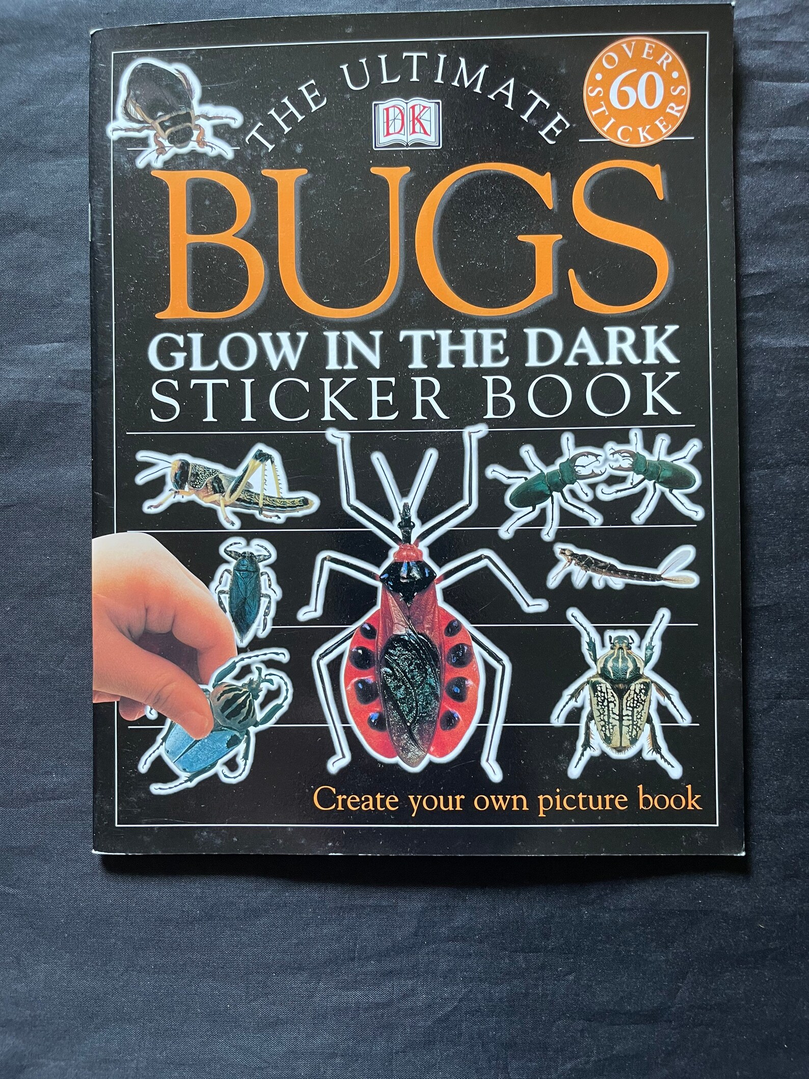 The Ultimate Bugs Glow in the Dark Sticker Book junk journal Etsy