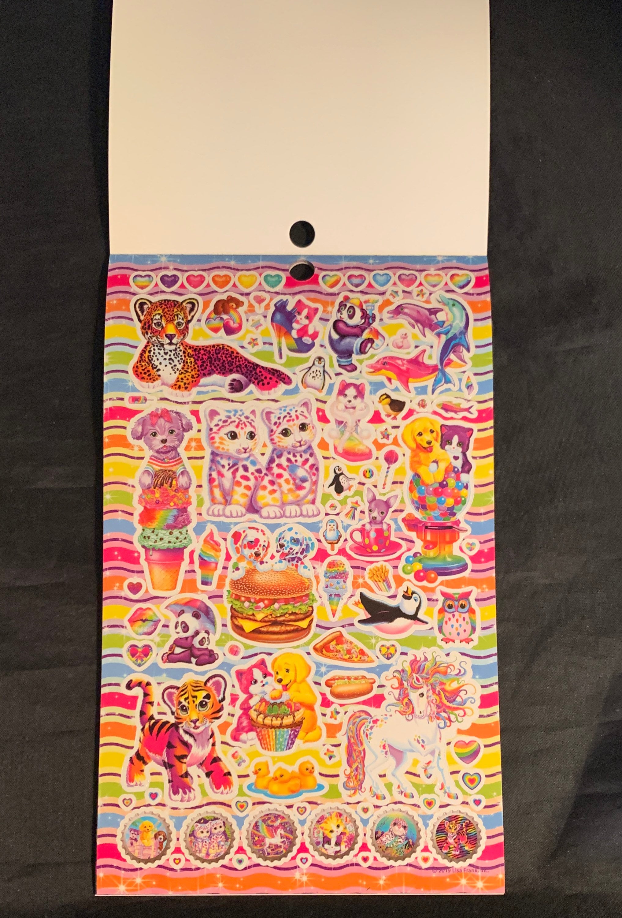 Lisa Frank Over 600 Stickers Booklet Etsy