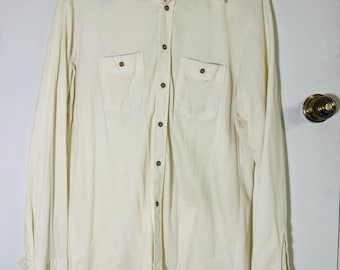 Vintage Anderson Little Men's Button Down Shirt Soft 70s Retro Size XL