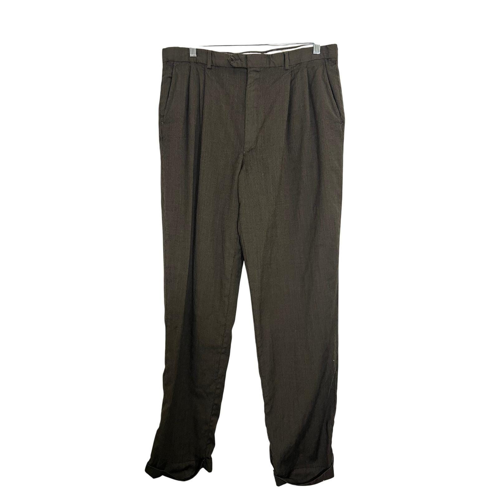 Vintage Brown Wool Pants - Etsy display picture 1