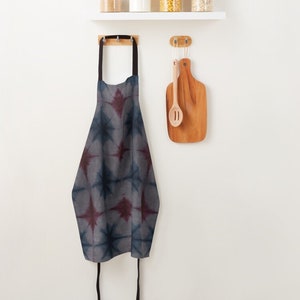 Tie Dye Print Apron, Work Apron, Unisex Apron, Heavy color, Mixed color