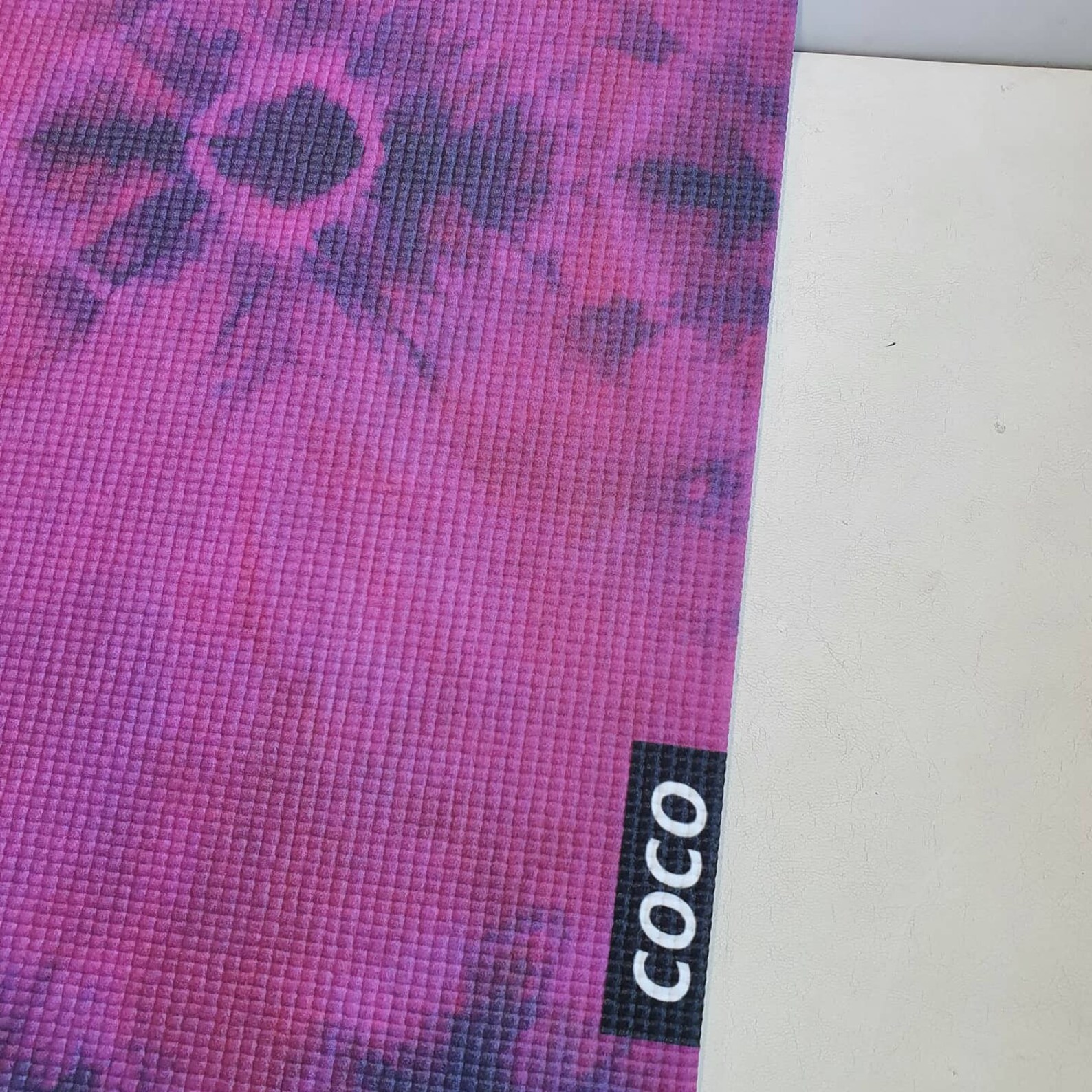 YOGA MAT Tie Dye Print Latexfree Include Strap for Home Etsy