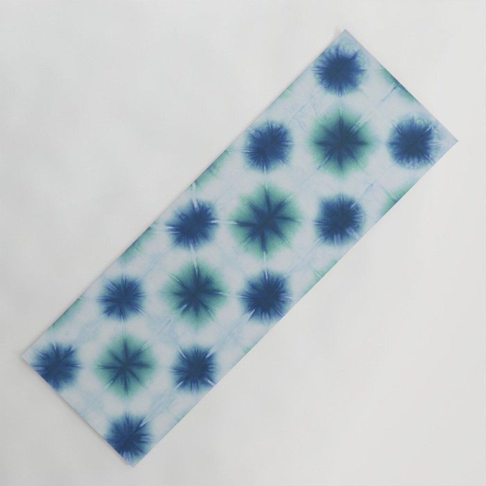 YOGA MAT Tie Dye Print Latexfree Include Strap for Home Etsy