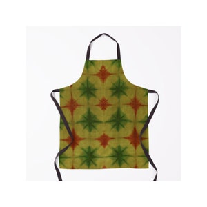 Tie Dye Print Apron, Work Apron, Unisex Apron, Heavy color, Mixed color