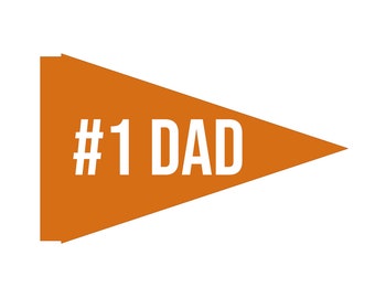 Bandeira do Dia dos Pais para impressão - DOWNLOAD INSTANTÂNEO